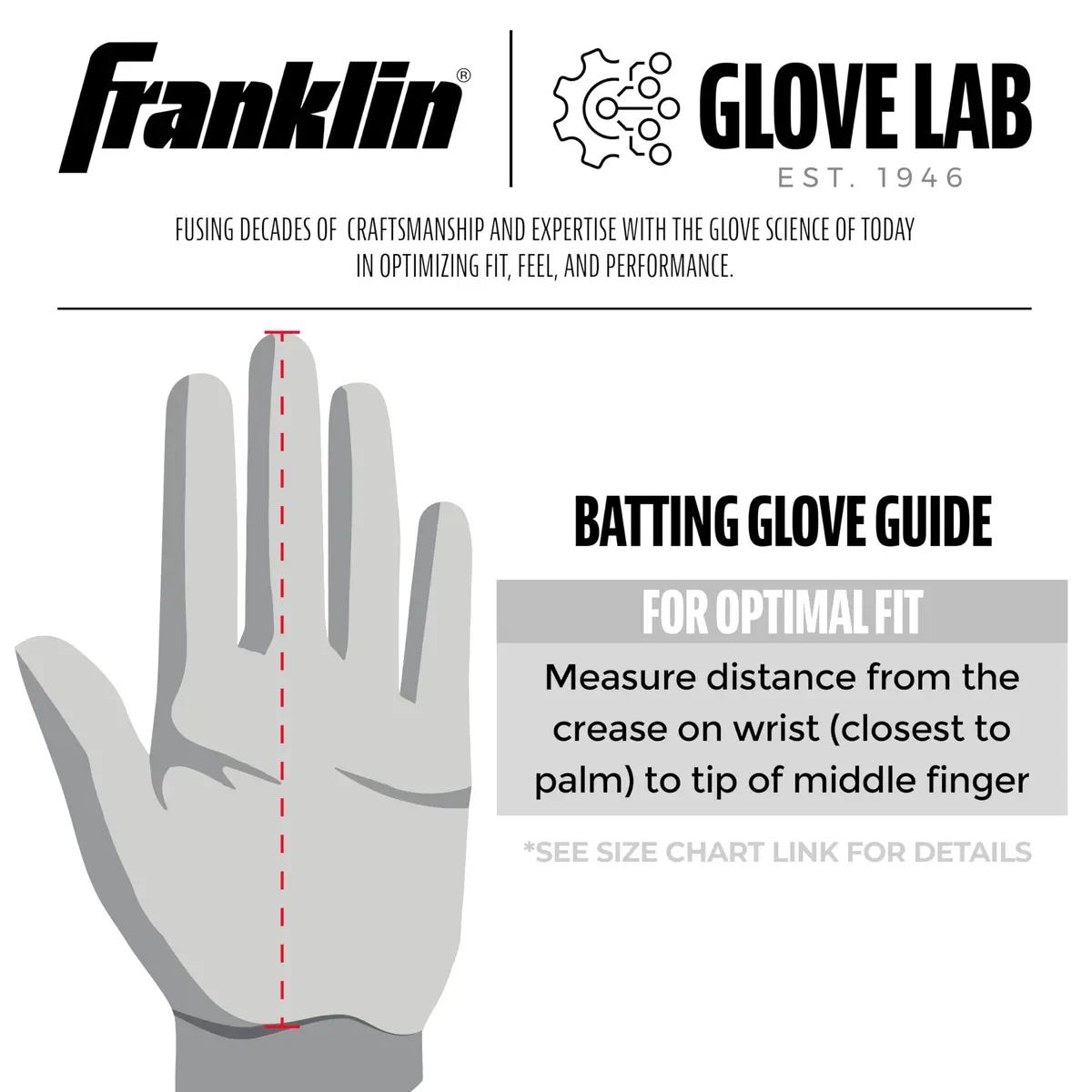 Franklin Sports Youth Flex Batting Gloves - Tee Ball Small - White/Pink | Seamless Palm, Textured Grip, Contour Fit, First Batting Glove for Boys & Girls - view 5