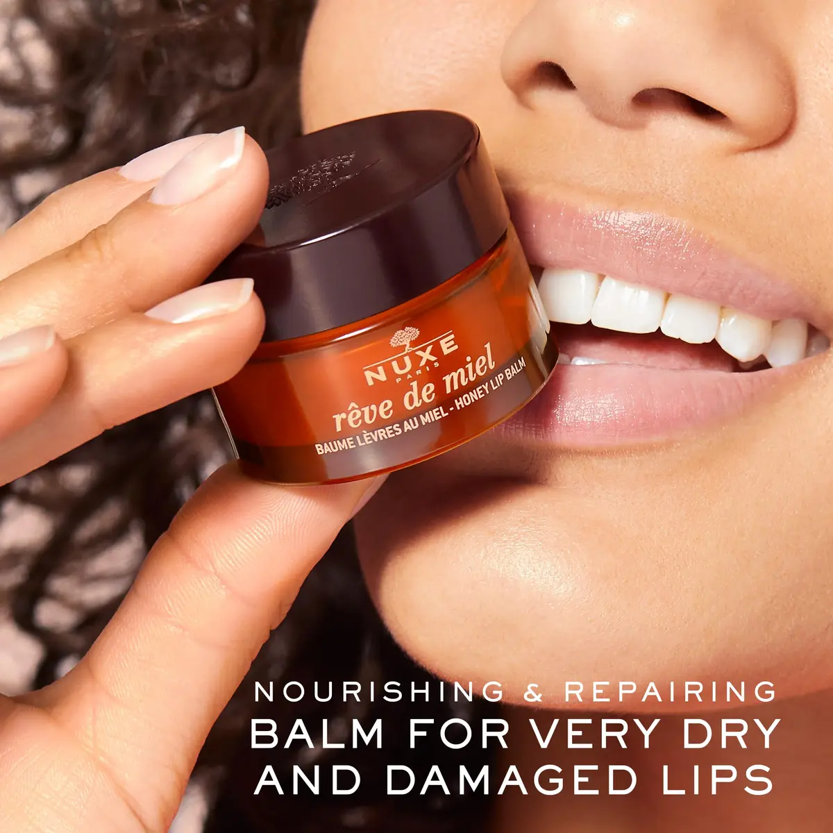 Nuxe Lip Balm With Honey, Shea Butter & Vitamin E | Deep Nourishing, French Quality (70-120 chars) - view 2