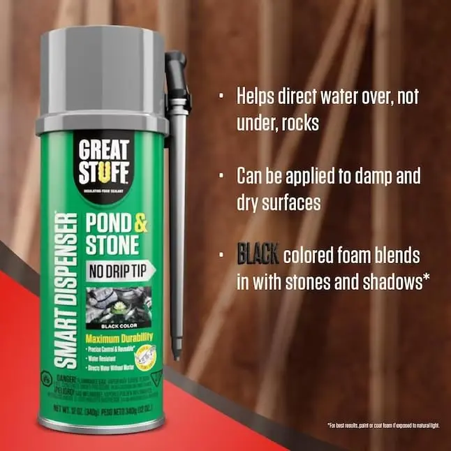Great Stuff Pond & Stone Smart Dispenser Foam Sealant 354ml (12 oz) | Reusable for 30 Days - view 3