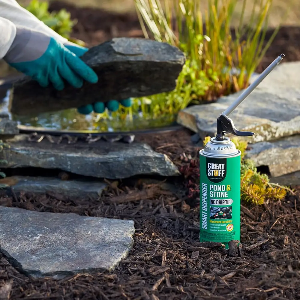 Great Stuff Pond & Stone Smart Dispenser Foam Sealant 354ml (12 oz) | Reusable for 30 Days - view 4