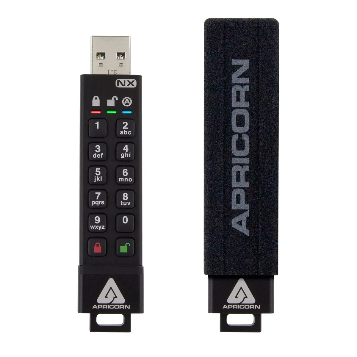 Apricorn Aegis Secure Key 3NX 16GB USB 3.1 Flash Drive | Software-Free Encrypted Key with Onboard Keypad - view 4