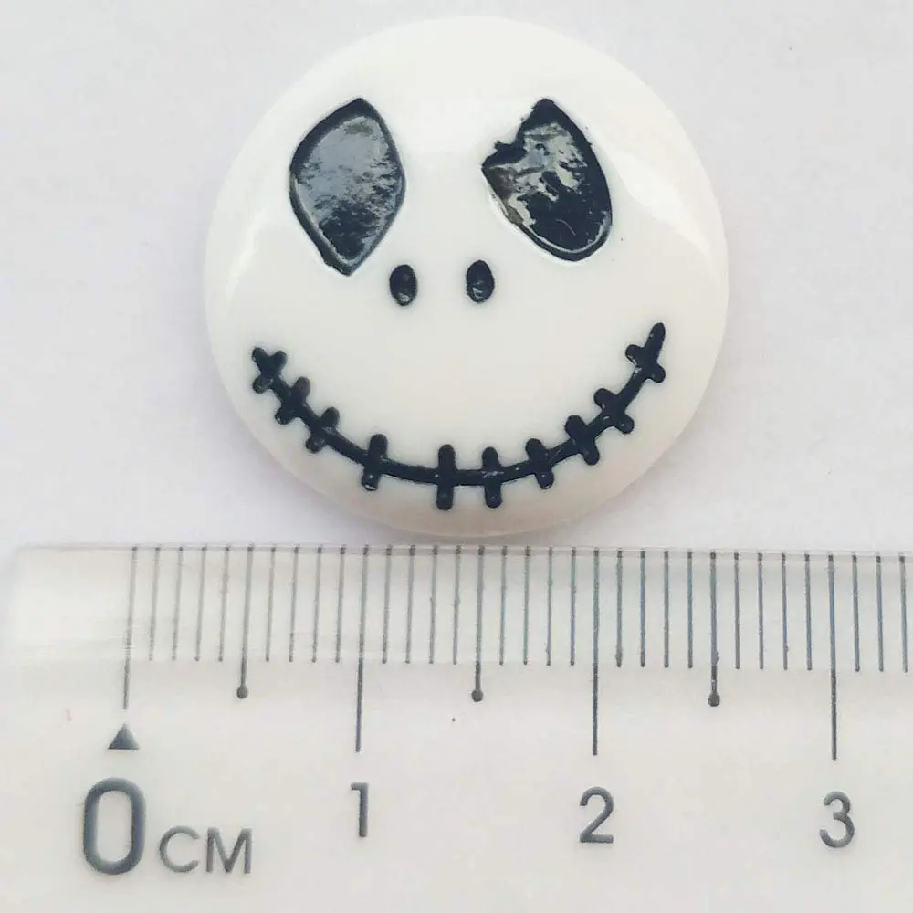 Chenkou Craft Resin Flatback Embellishments 50pcs | Halloween Mix, Assorted Styles, 15-40mm - view 2