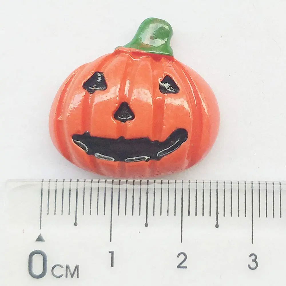 Chenkou Craft Resin Flatback Embellishments 50pcs | Halloween Mix, Assorted Styles, 15-40mm - view 4