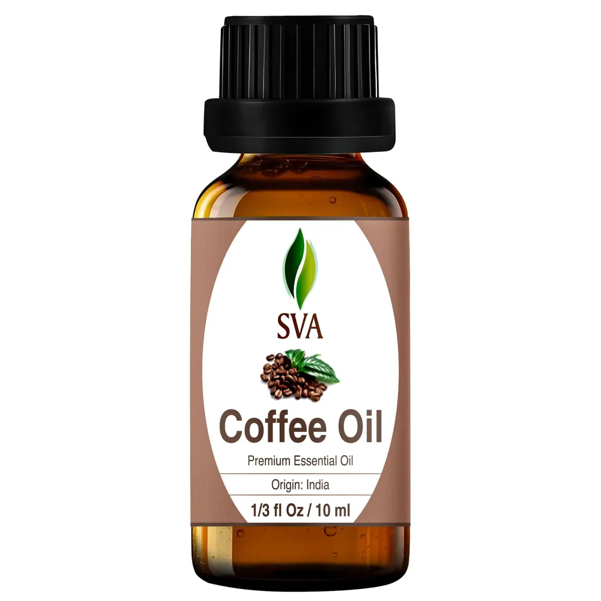SVA ORGANICS Coffee Essential Oil 0.34 Fl Oz (10 ml) | Pure & Natural Aroma - main product image