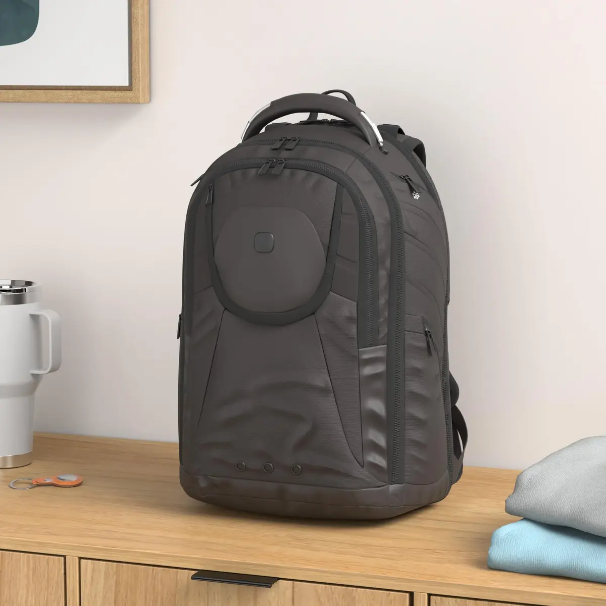 SwissGear 2762 ScanSmart Laptop Backpack Fits Most 16 Inch Laptops | TSA Friendly, Work & School, Black - view 2