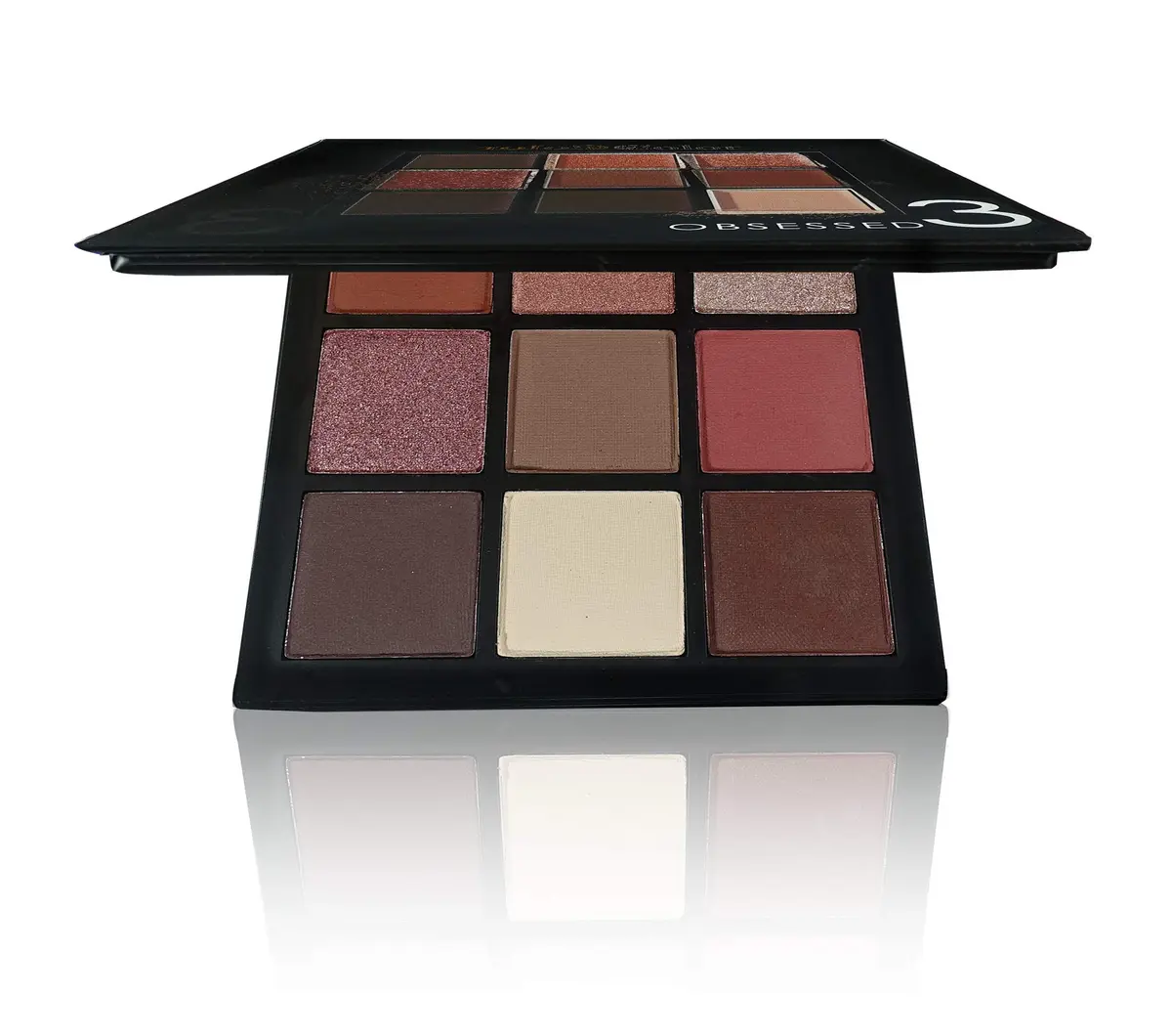 Ccolor Obsessed 9 Color Eyeshadow Palette (Obsessed 3) | Highly Pigmented Mattes & Shimmers - view 3