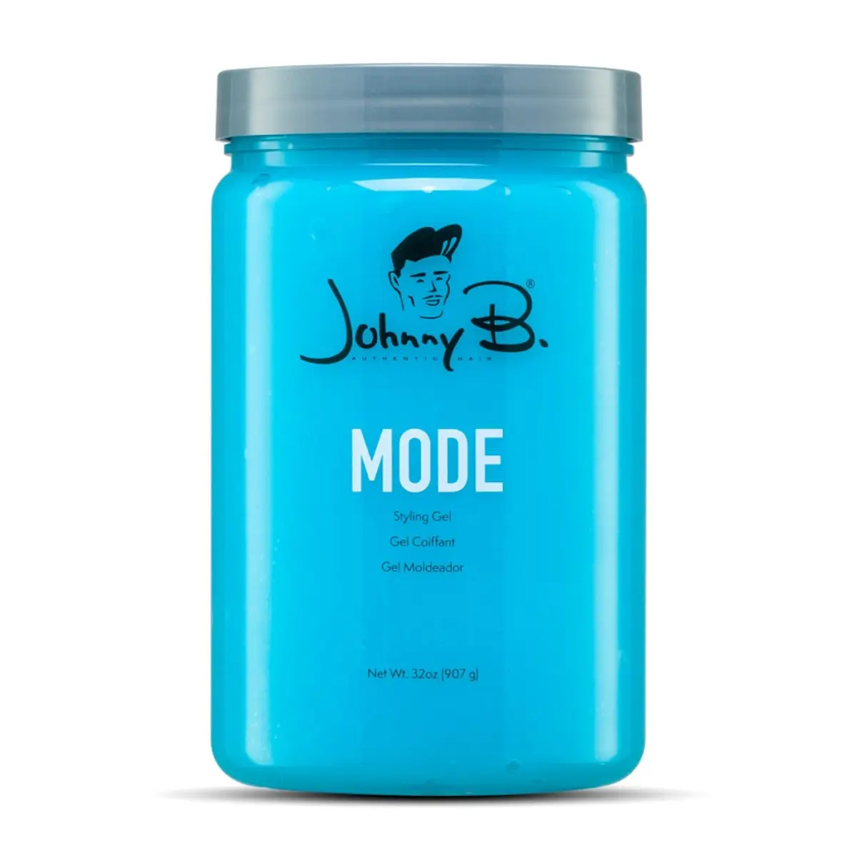 JOHNNY B. Mode Professional Hair Styling Gel, 32 Fl Oz | Long Lasting, Alcohol-Free, No-Flake Control - main product image