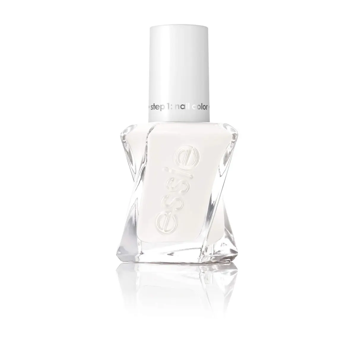 Essie Gel Couture Long-Lasting Nail Polish - First Fitting, Vegan, Ivory White, 0.46 Fl Oz - main product image