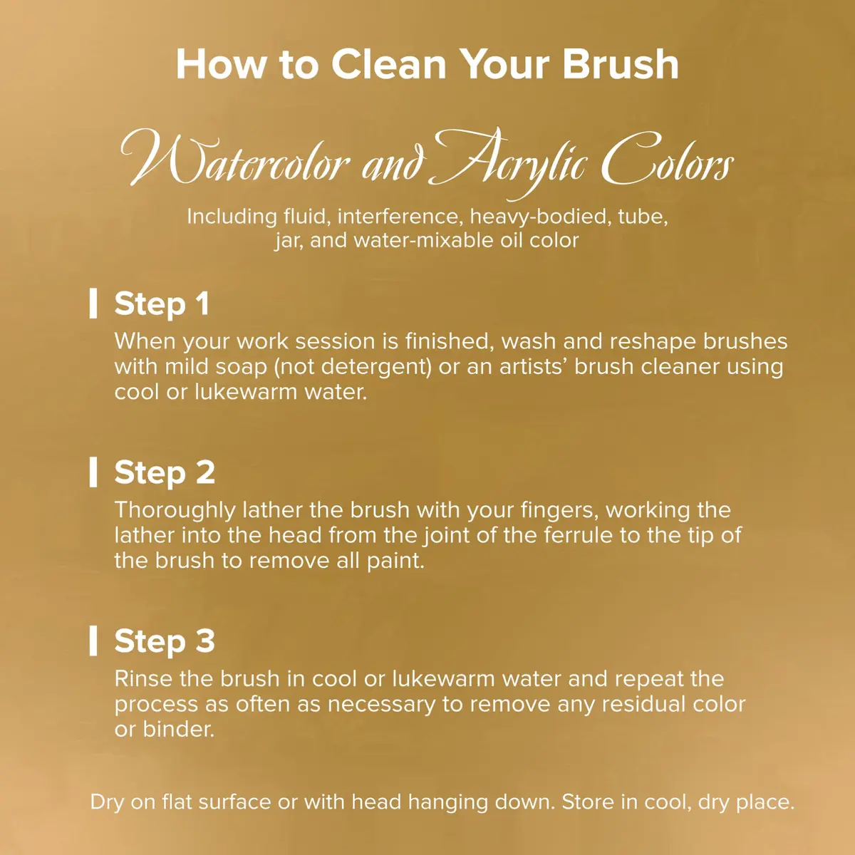 Silver Brush Limited Silver Atelier Goat Hair Blending Quill Brush | Premium Artist Brush for Acrylic & Watercolor - view 7