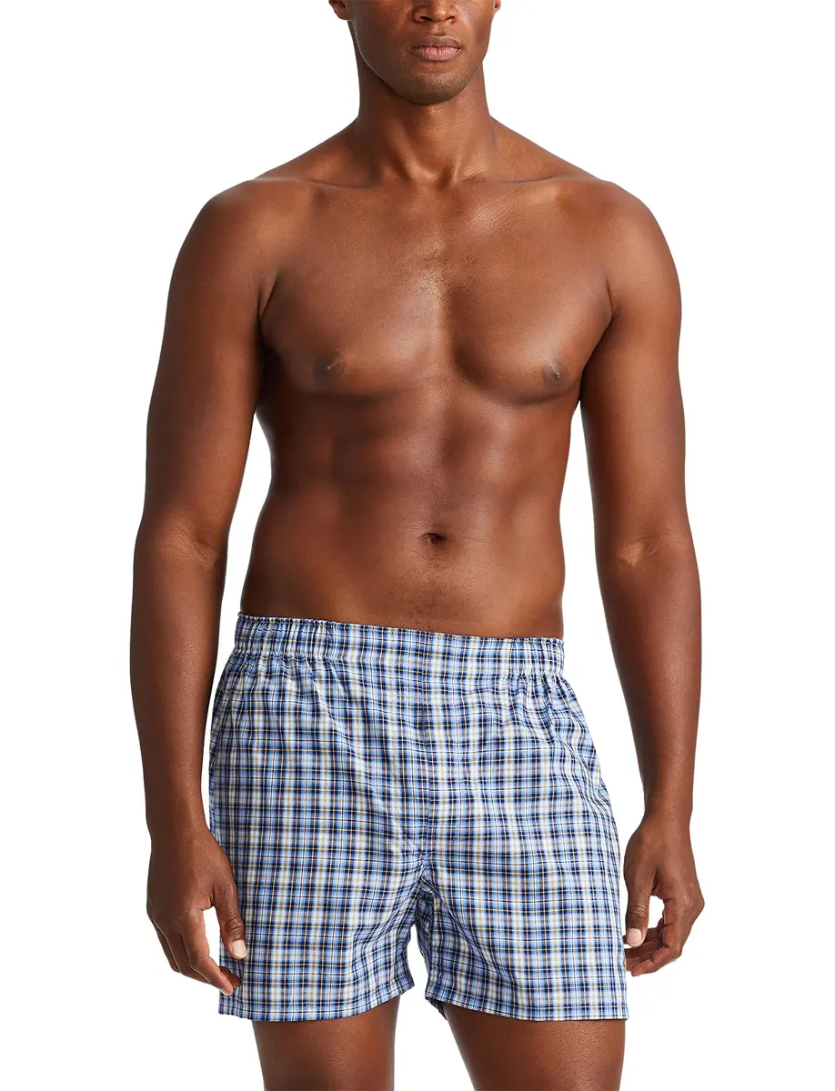 POLO RALPH LAUREN Classic Fit Cotton Boxers 3-Pack | Iconic Style & Comfort, Medium - view 4