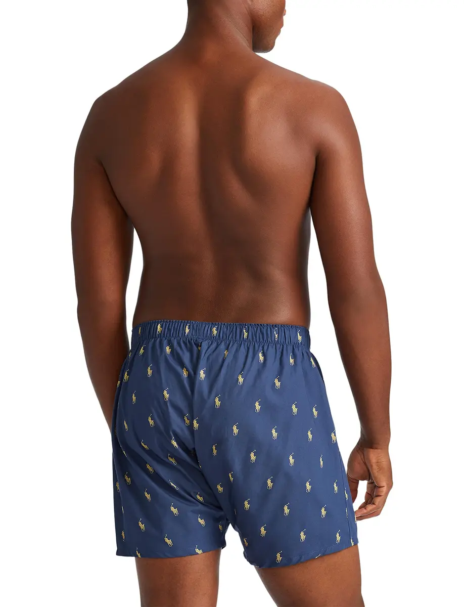 POLO RALPH LAUREN Classic Fit Cotton Boxers 3-Pack | Iconic Style & Comfort, Medium - view 5