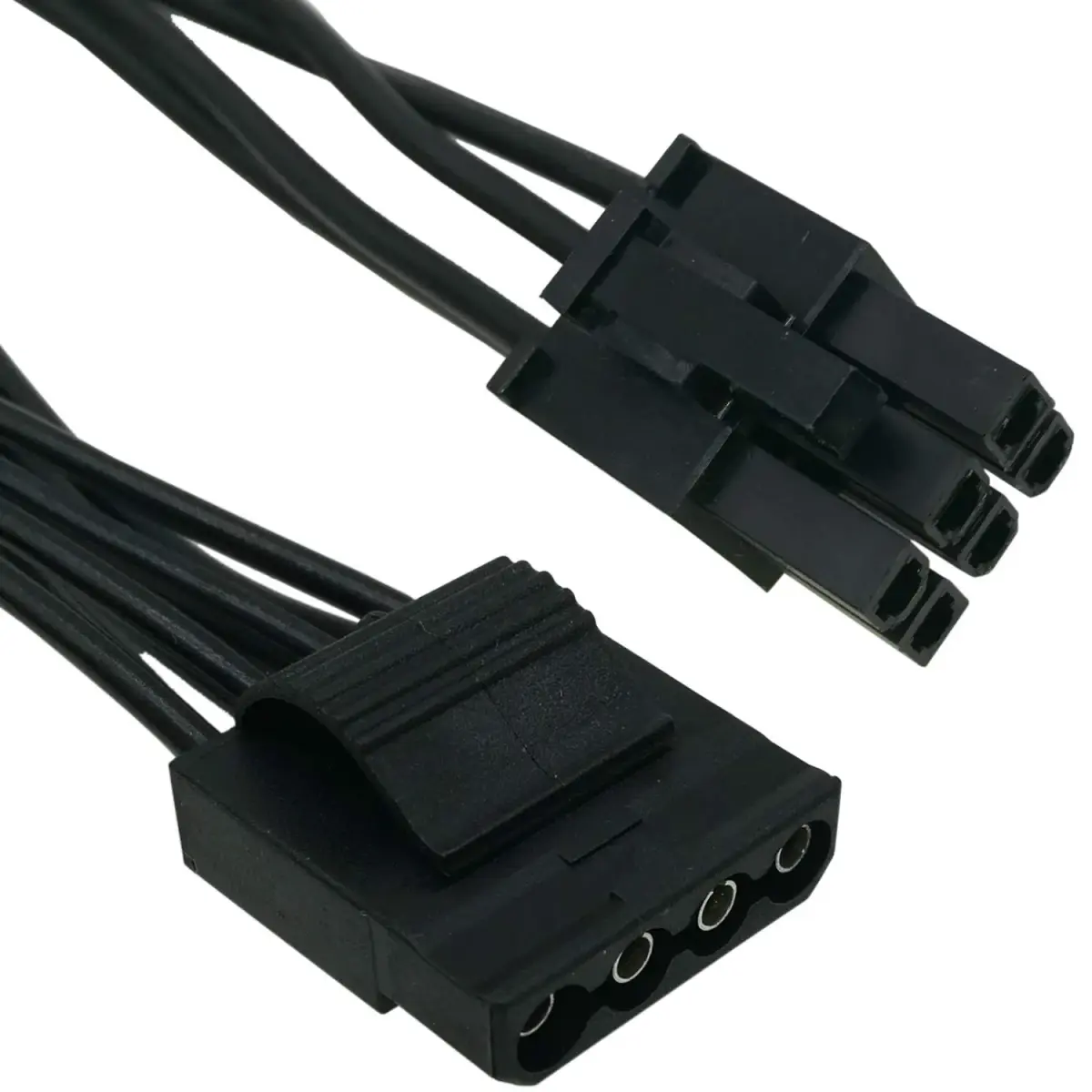 COMeap 6 Pin to 3x Molex Female Power Cable 50cm (20in) | Connects Corsair PSUs to Risers & Drives - view 3