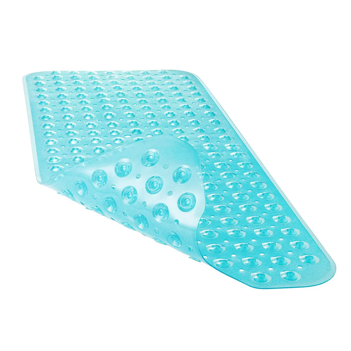 YINENN Bath and Shower Safety Mats 40x16 inch | Non Slip with Suction Cups for Bathroom, Extra Large, Machine Washable, Green - main product image