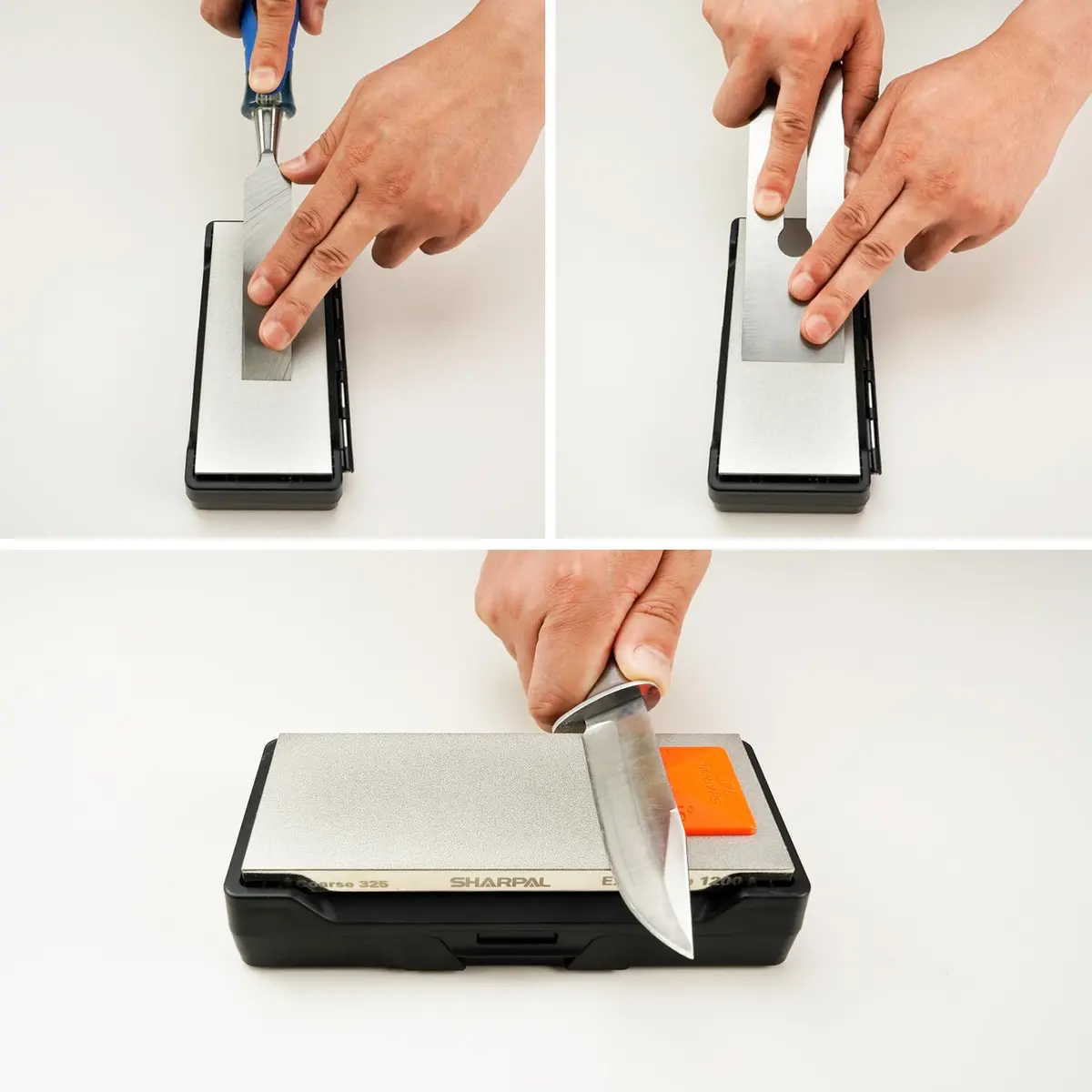 SHARPAL 156N Double-sided Diamond Sharpening Stone 16.5cm x 6.35cm (6 in. x 2.5 in.) | Coarse 325 / Extra Fine 1200 Grit - view 6