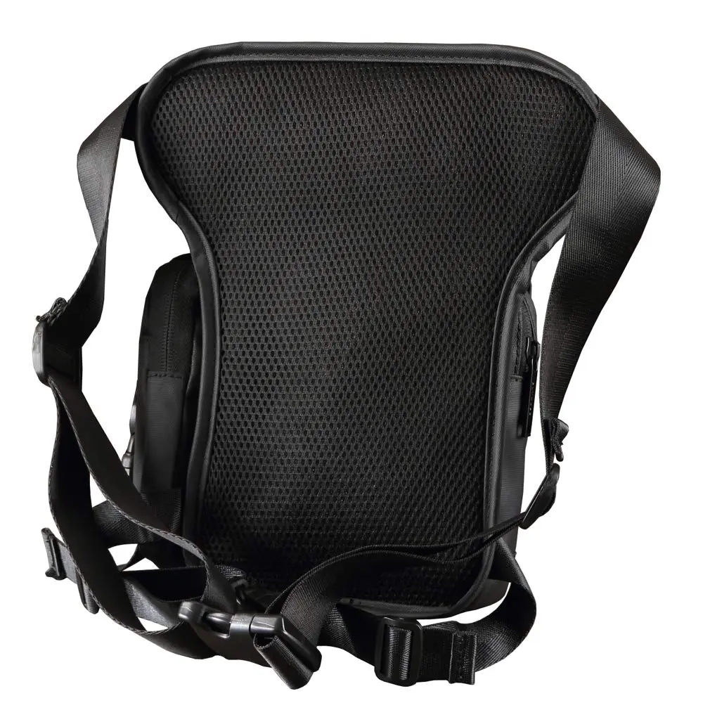 Hebetag Motorcycle Drop Leg Bag Outdoor Waist Pack for Men Women Thigh Waist Fanny Pack Travel Sports Bike Riding Cycling Fishing Camping Hiking Pouch Daypack | Water-Resistant Oxford, Adjustable Straps - view 4