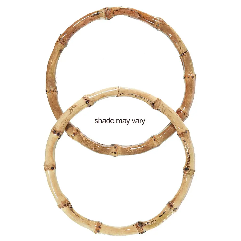 West Coast Paracord Natural Bamboo Rings – Alternative to Metal Rings – Crafting, DIY, Home Improvement, and More (3.5 Inch) - view 2