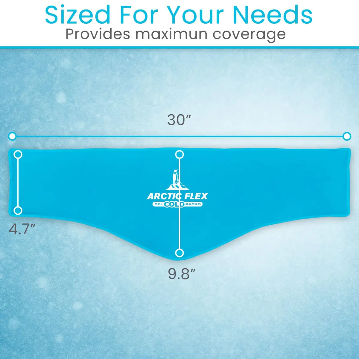Arctic Flex Neck Ice Pack 2 Pack | Flexible Cold Compress for Neck & Shoulder Relief - view 7