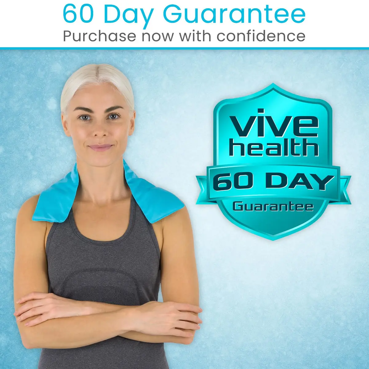 Arctic Flex Neck Ice Pack 2 Pack | Flexible Cold Compress for Neck & Shoulder Relief - view 9