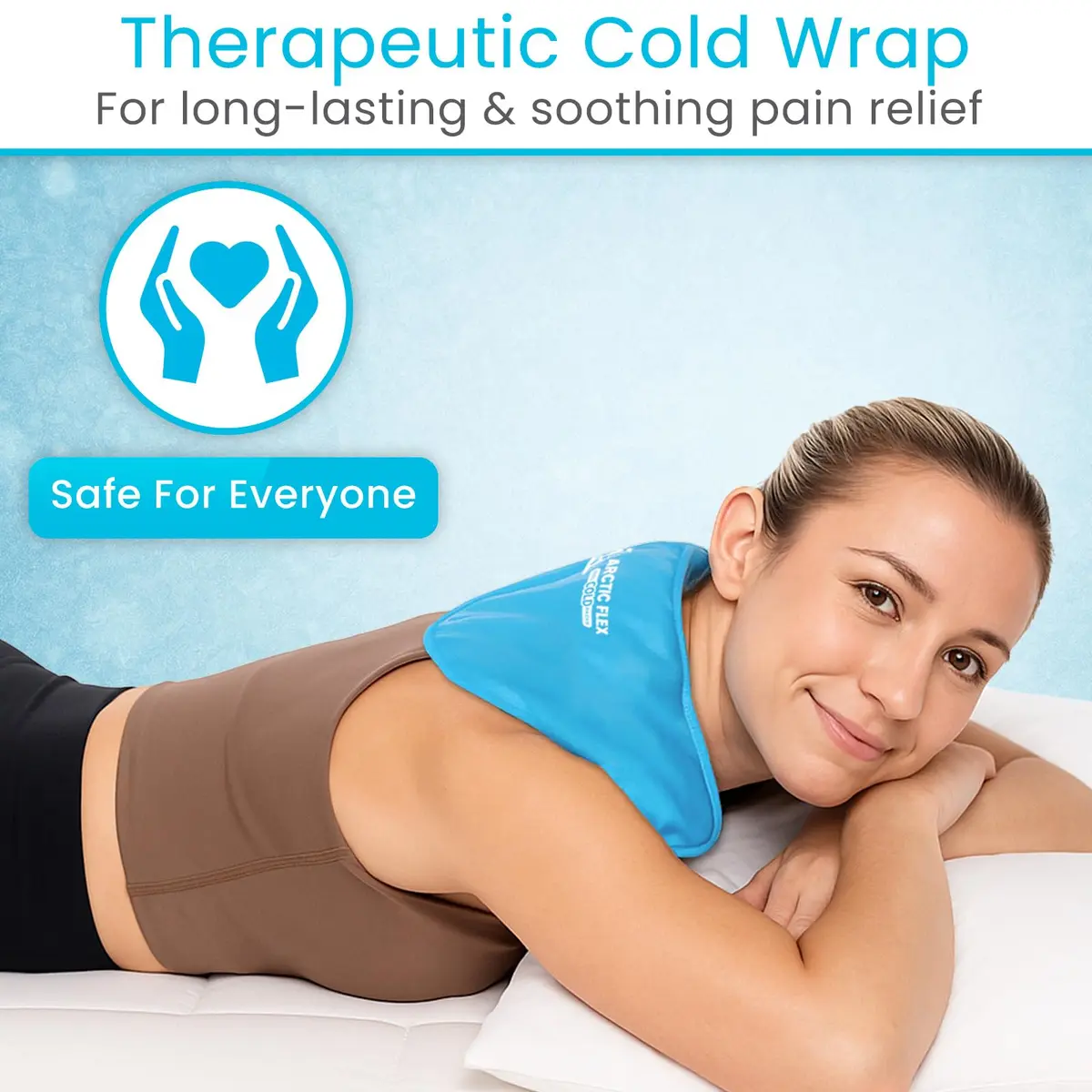 Arctic Flex Neck Ice Pack 2 Pack | Flexible Cold Compress for Neck & Shoulder Relief - view 4