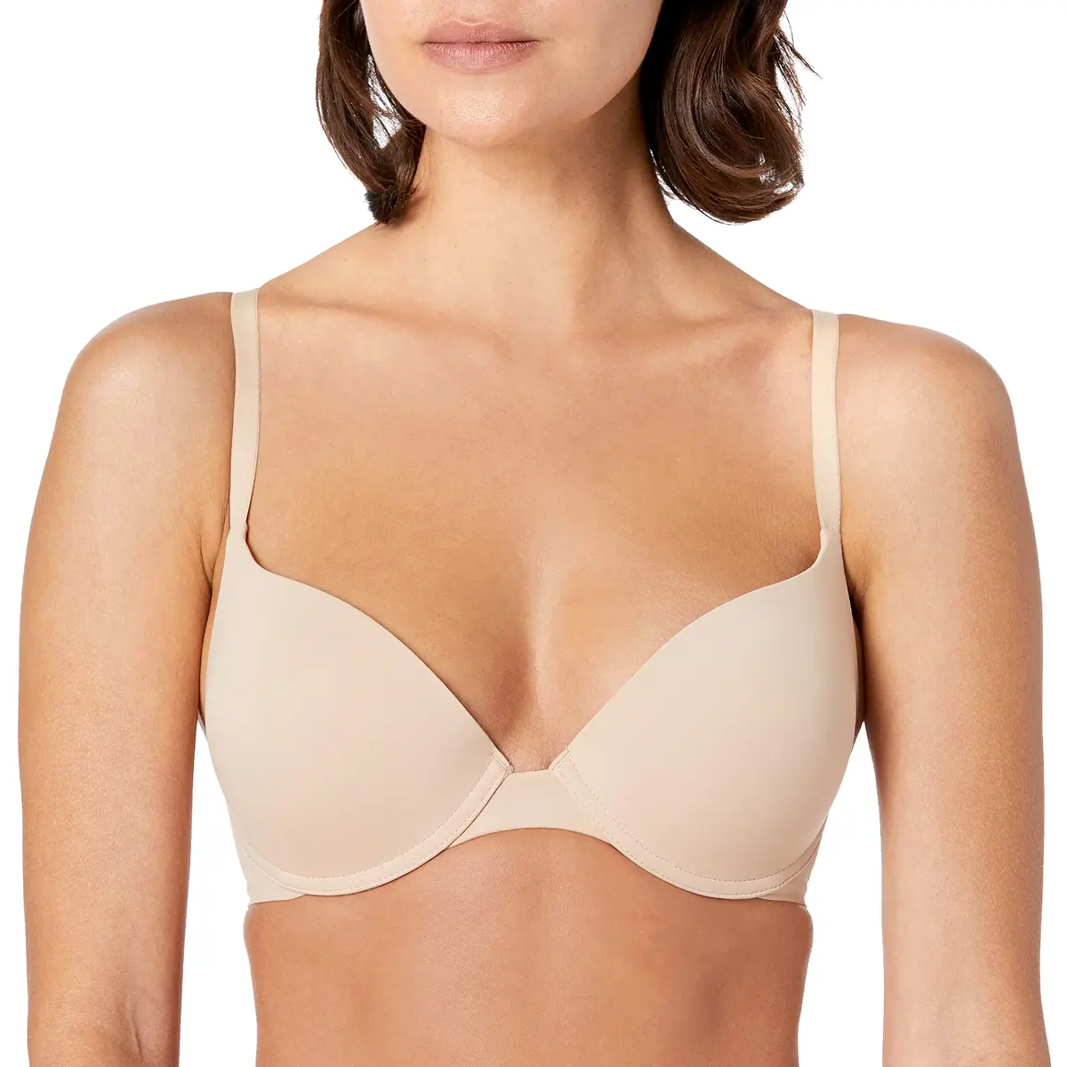 Wonderbra Ultimate T-Shirt Underwire Bra 32F | Soft, Lightly Lined, Adjustable Straps - main product image
