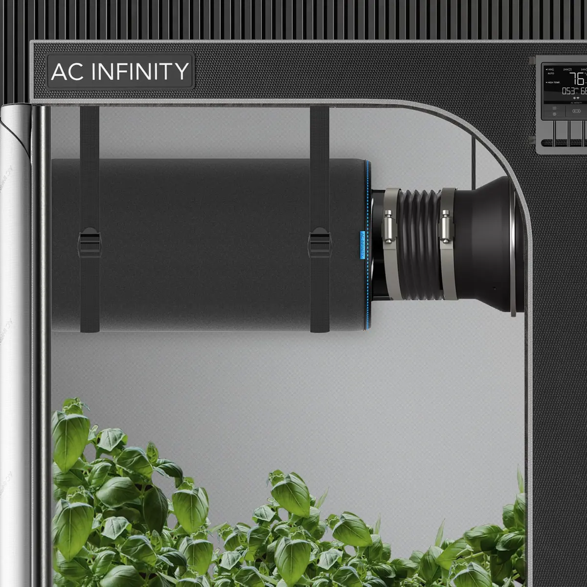 AC Infinity Air Carbon Filter 4" with Premium Australian Charcoal | 210 CFM Airflow for Grow Tents - view 8