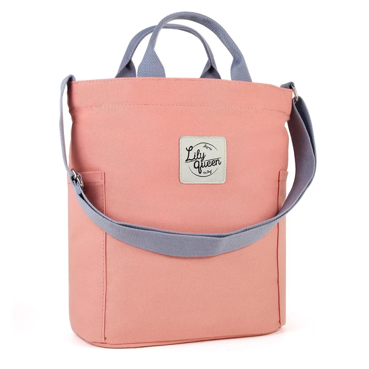 Lily queen Women Canvas Tote Handbag | Stylish, Spacious & Durable for Daily Use in India - main product image