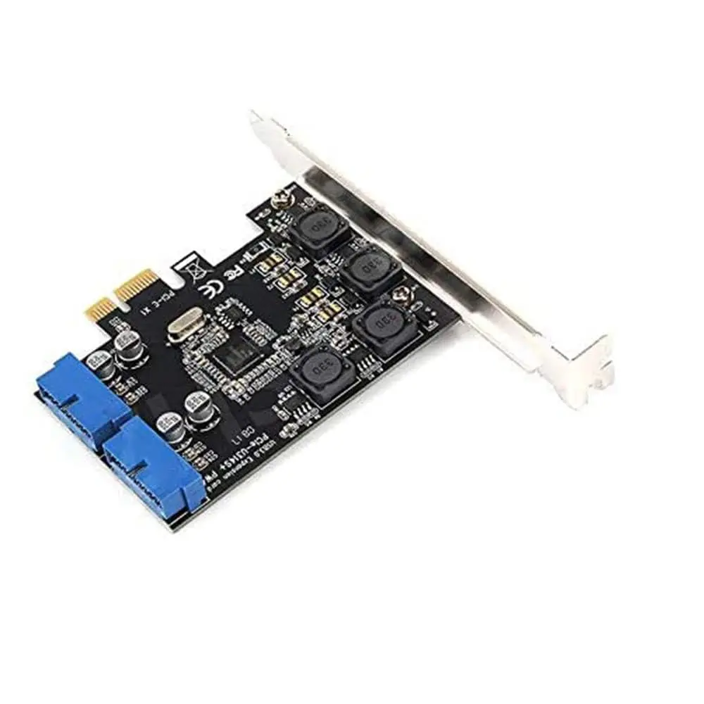 Mustpoint PCI-E X1 to 2 Ports 19 Pin USB 3.0 Header Card | Expands 4 USB 3.0 Ports - view 4