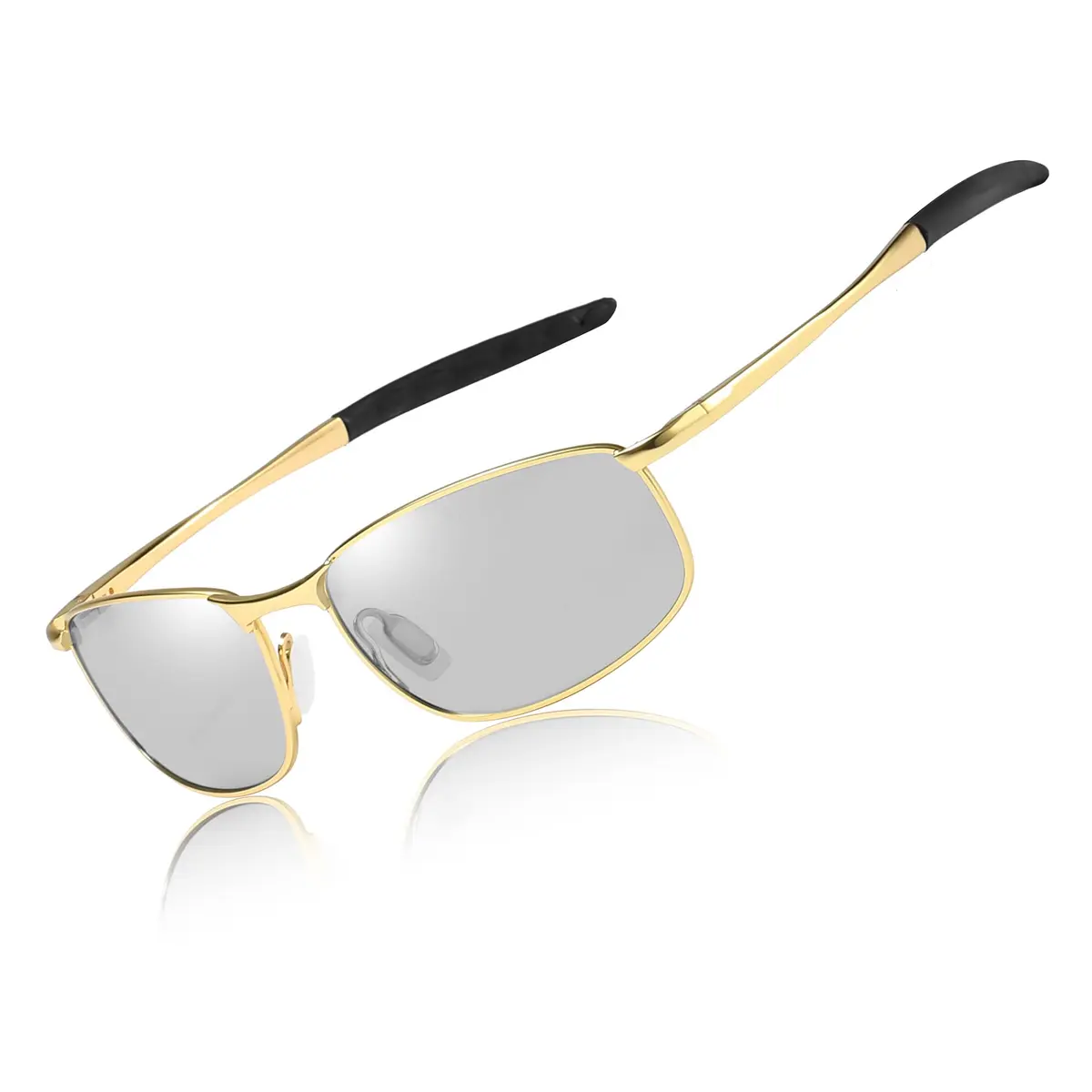 FEISEDY Classic Polarized Photochromic Sunglasses 58mm (2.32 inches) | Adapts to Light, Protects Eyes - view 8