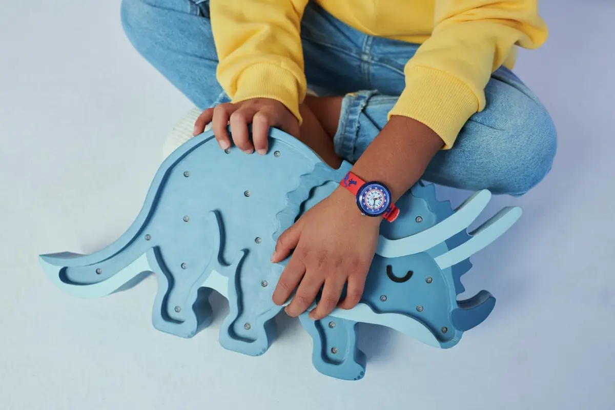 Flik Flak Dinosauritos Kids Watch 30.5mm (1.2 inches) | Swiss Quartz Movement, Water-Resistant - view 5