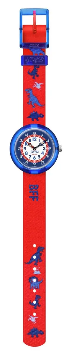 Flik Flak Dinosauritos Kids Watch 30.5mm (1.2 inches) | Swiss Quartz Movement, Water-Resistant - view 2