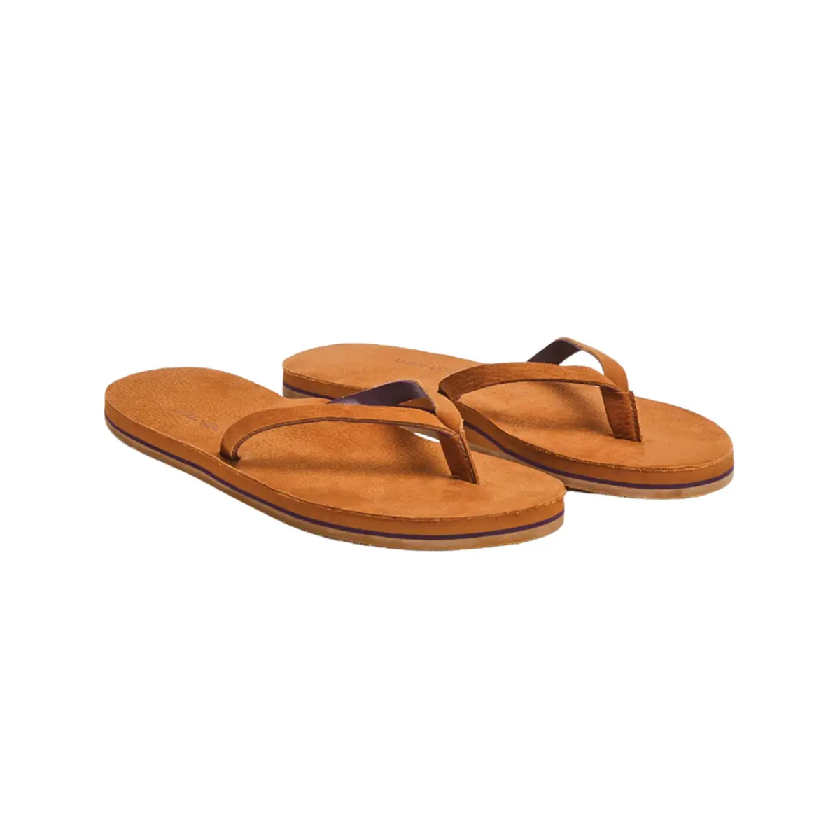 Hari Mari Meadows Tobacco 7 M | Women's Flip-Flops with Nubuck Leather & Arch Support for Comfort - main product image