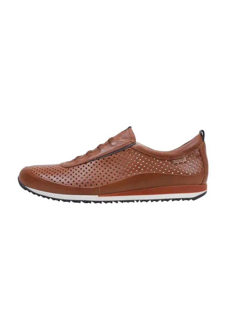 PIKOLINOS Liverpool Men’s Sneakers | Leather | Memory Foam | Brown - main product image