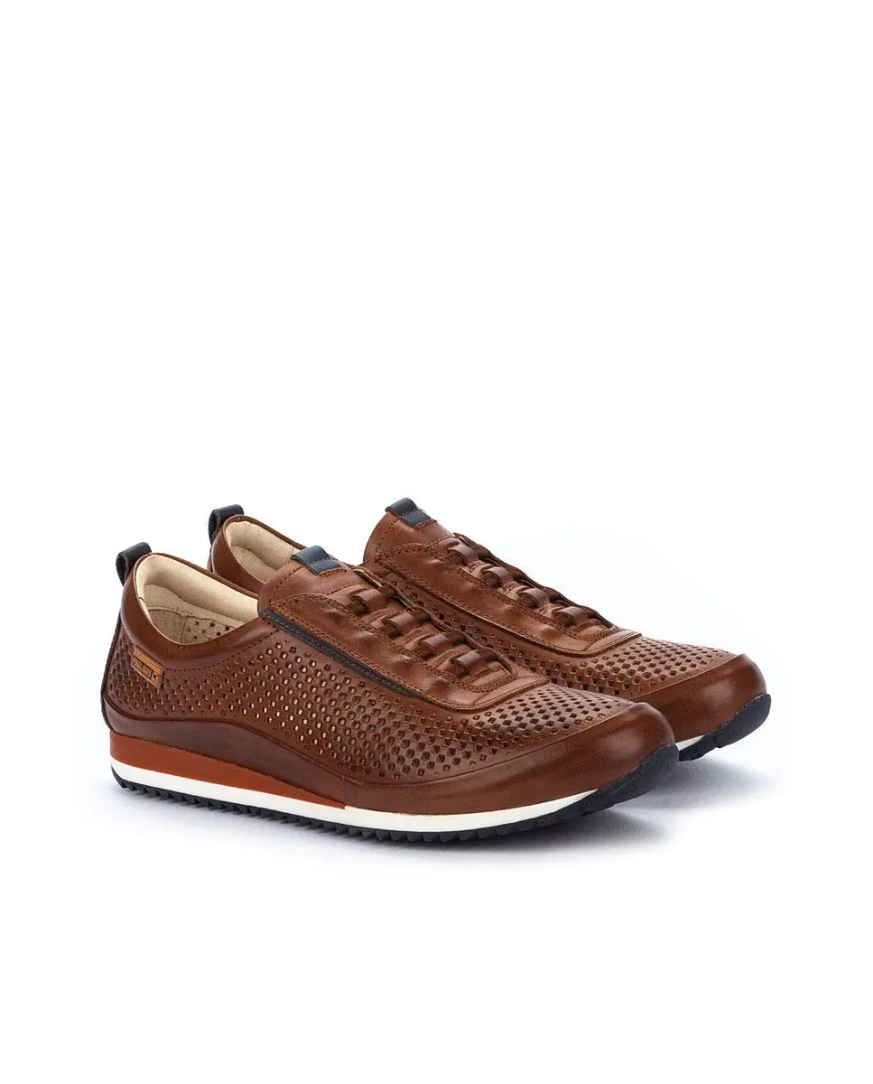 PIKOLINOS Liverpool Men’s Sneakers | Leather | Memory Foam | Brown - view 5