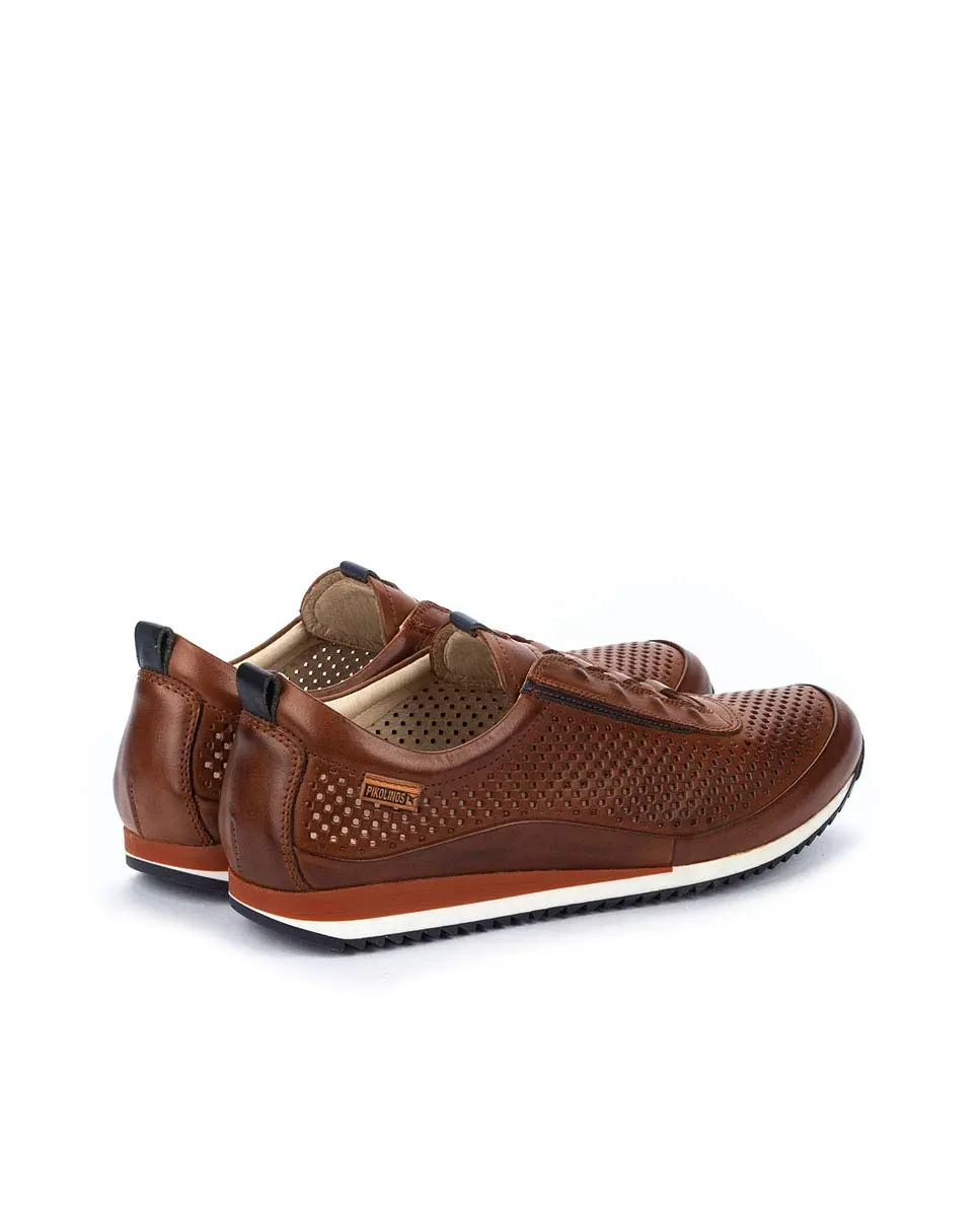 PIKOLINOS Liverpool Men’s Sneakers | Leather | Memory Foam | Brown - view 6