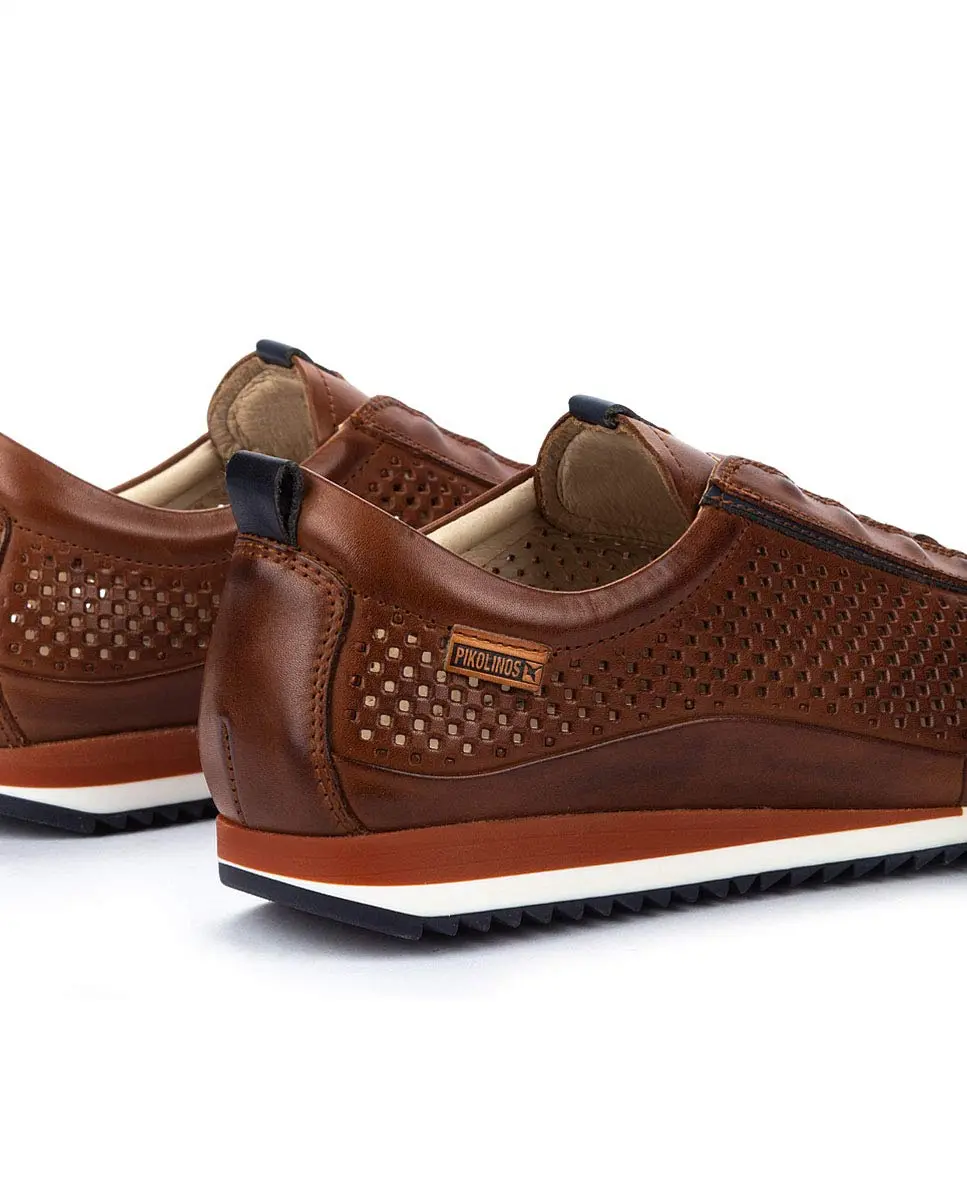 PIKOLINOS Liverpool Men’s Sneakers | Leather | Memory Foam | Brown - view 7