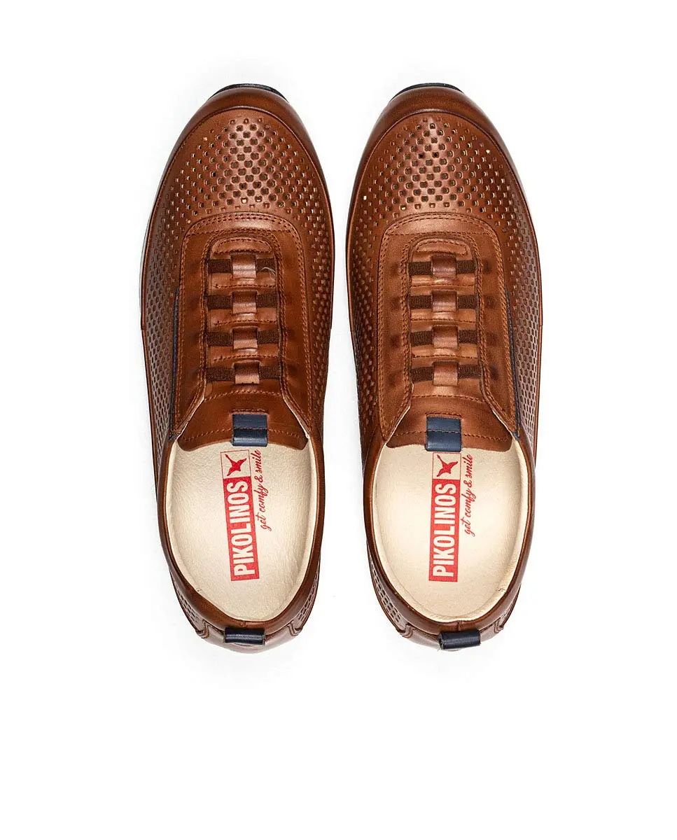 PIKOLINOS Liverpool Men’s Sneakers | Leather | Memory Foam | Brown - view 8
