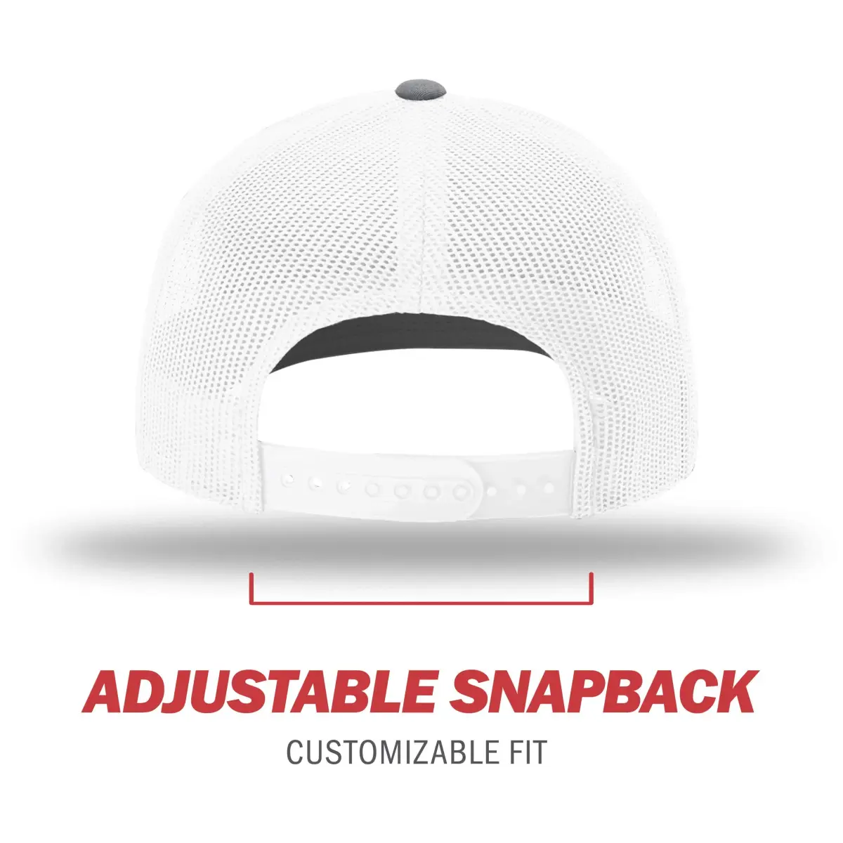 Richardson 112 Trucker Baseball Cap - Royal/White/Heather Grey, One Size - view 4