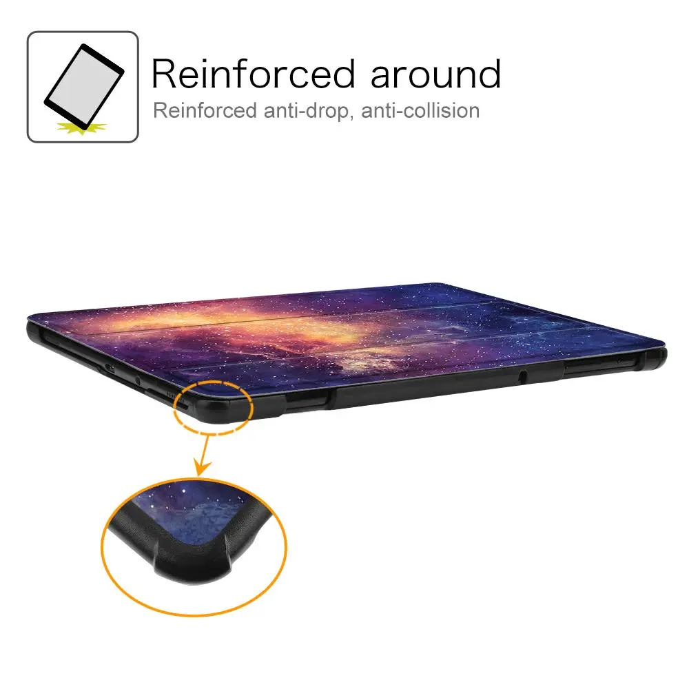 FINTIE Slim Case for Samsung Galaxy Tab S4 10.5 2018 | Flip Stand, S Pen Holder, Lightweight - view 4