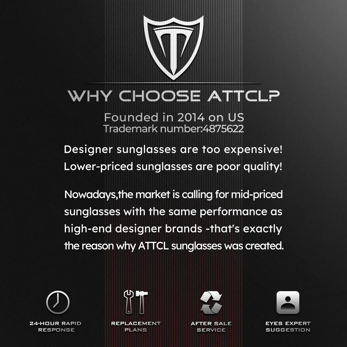 ATTCL Polarized Sunglasses Men Al-Mg Metal UV400 20g | True Vision Protection for Active Outdoors - view 7