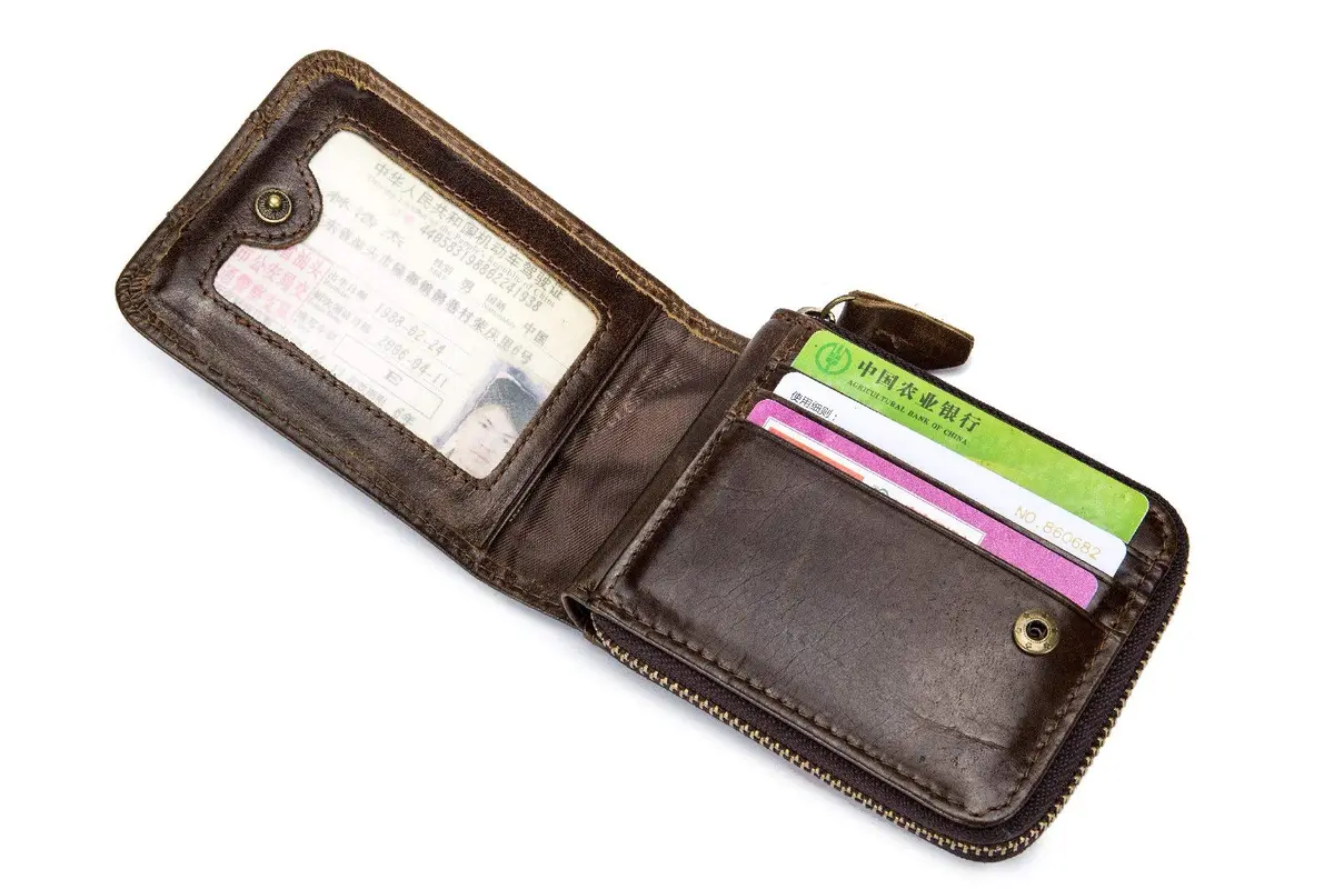 NOVATECH BULLCAPTAIN Genuine Leather RFID Blocking Wallet for Men | 11.5cm x 9.5cm x 2.5cm (Large) - view 5