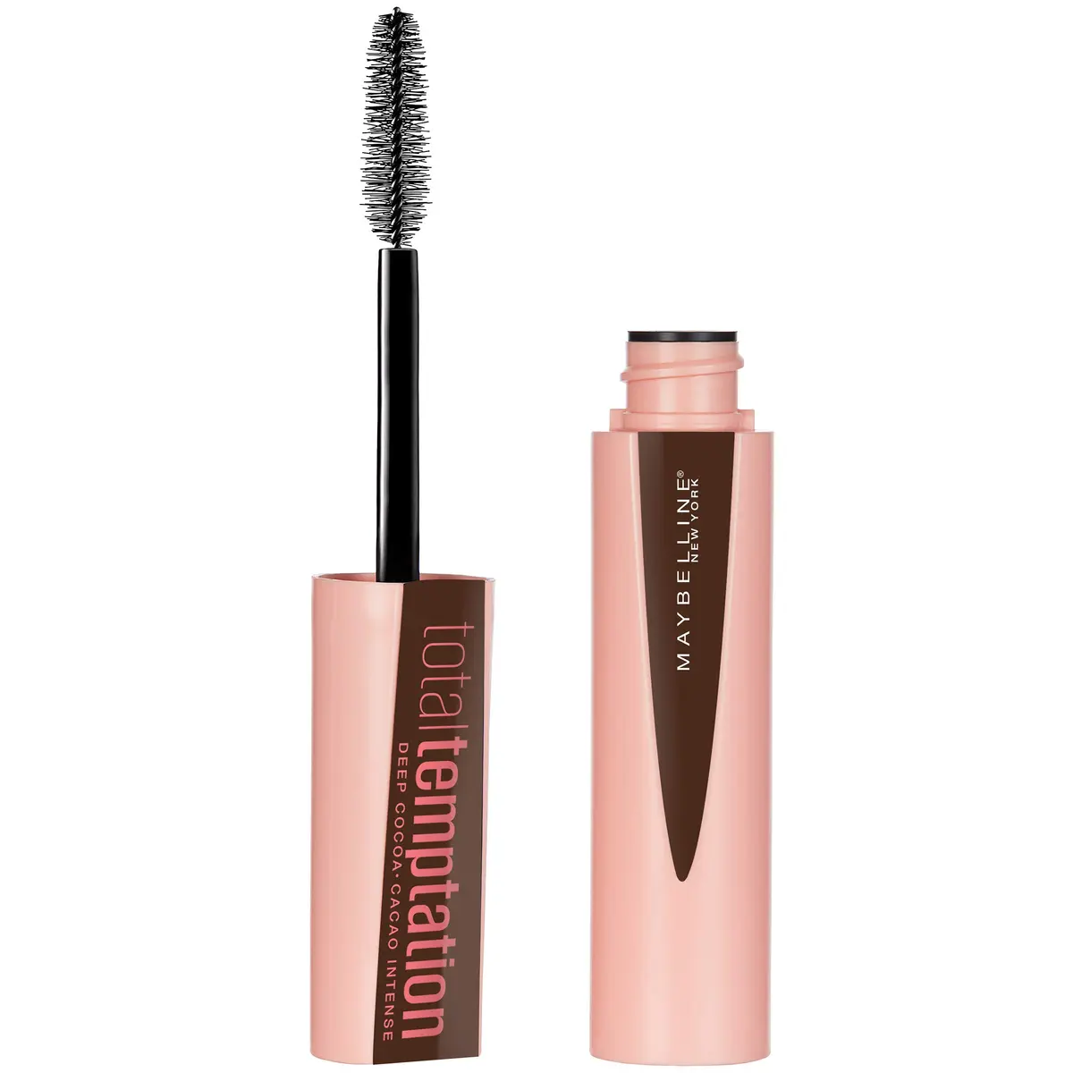 Maybelline Total Temptation Washable Mascara Makeup, Deep Cocoa, 8ml (0.27 Fl Oz) | Ophthalmologist Tested - main product image