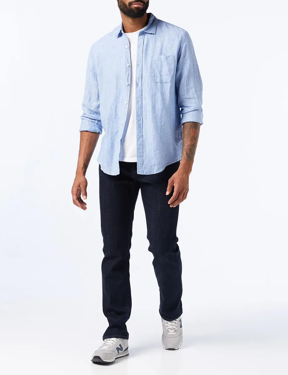 Lucky Brand 410 Athletic Fit Jeans Stone Hollow 30x32 | Relaxed Fit with Tapered Leg - view 3