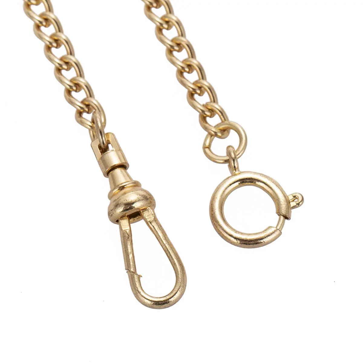 SIBOSUN Pocket Watch Chain Double Albert T-Bar Antique 29 Inch Chains Bronze Vest Waistcoat | Classic Vintage Accessory - view 6