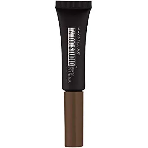 Maybelline TattooStudio Waterproof Eyebrow Gel Makeup, Chocolate Brown | 0.23 Fl Oz (6.8 ml) - main product image