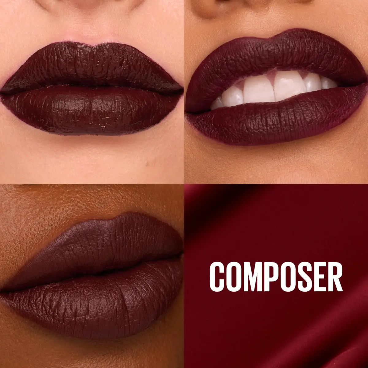 Maybelline Super Stay Matte Ink Composer Cherry Brown Liquid Lip Color, 5ml | 16-Hour Transfer-Proof Matte - view 2