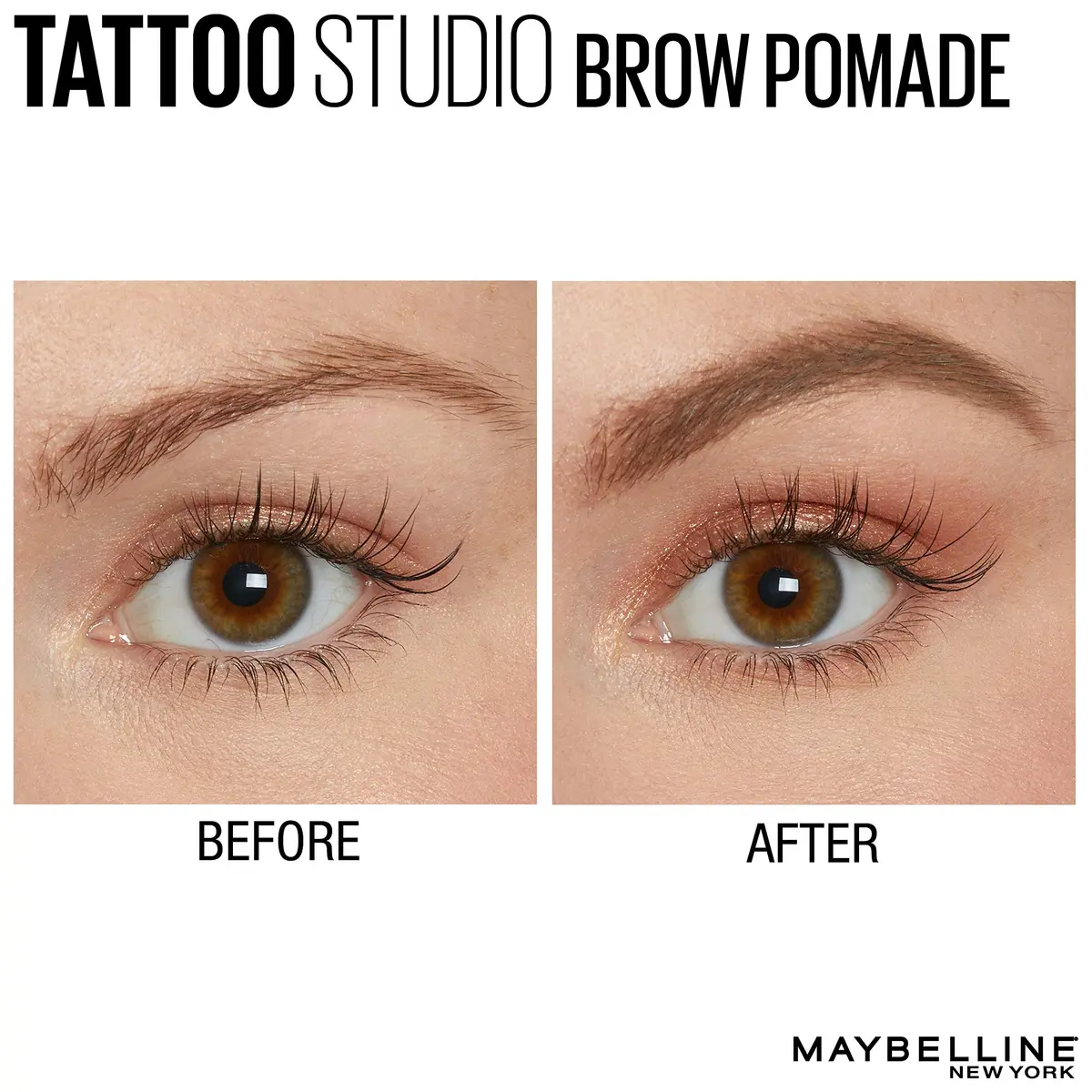 Maybelline TattooStudio Brow Pomade Blonde 0.11 oz (3.1 g) | Waterproof, Smudge-Proof Eyebrow Makeup - view 4