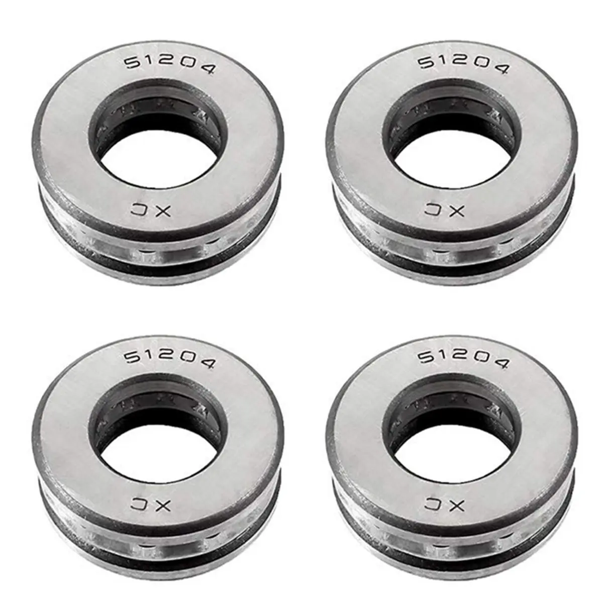 XMHF Thrust Ball Bearing 20mm x 40mm x 14mm | Carbon Steel Axial Load Support for Low-Speed Machinery - main product image