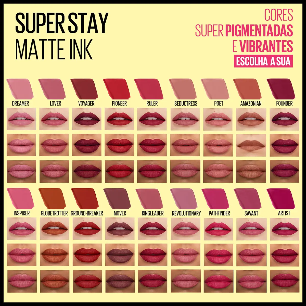 Maybelline Super Stay Matte Ink Liquid Lipstick, Founder Cranberry Red, 5ml (0.17 Fl Oz) | Long-Lasting Matte Color - view 6
