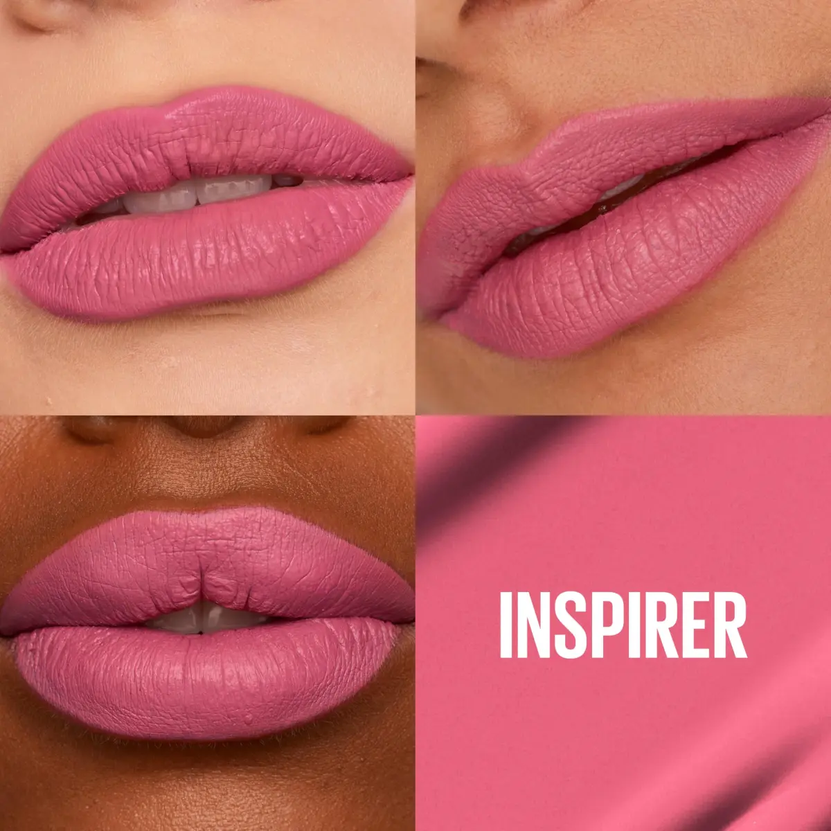 Maybelline Super Stay Matte Ink Liquid Lipstick, Inspirer (Light Mauve Pink), 0.17 Fl Oz (5 ml) | Long-Lasting Matte Color - view 2