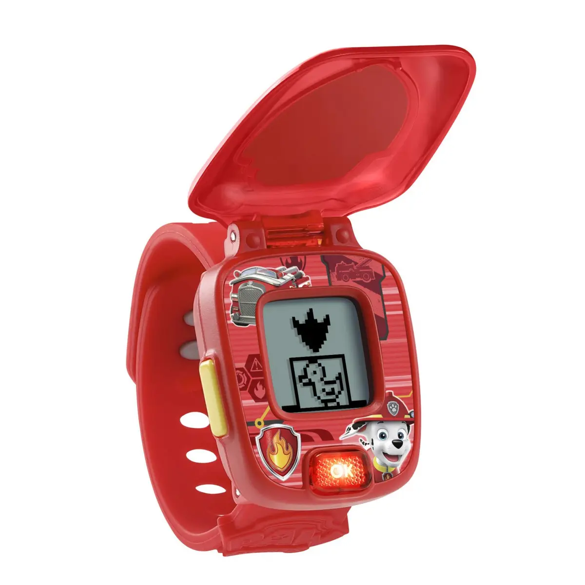 VTech PAW Patrol Marshall Learning Watch, Red | Interactive Kids Watch with Games & Sound - view 4